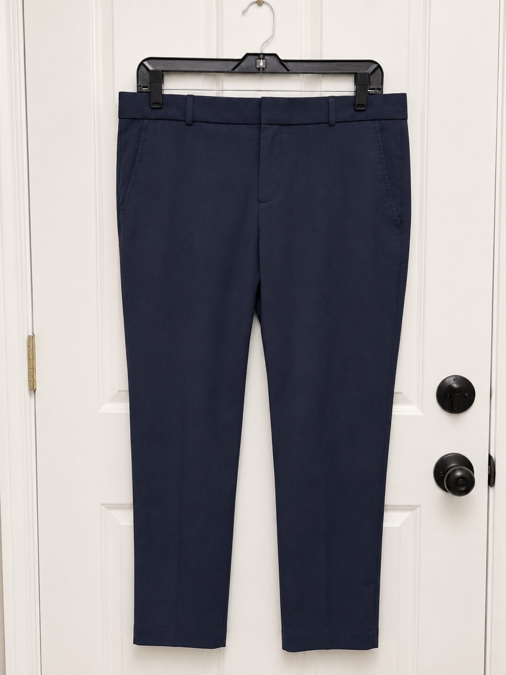 Banana Republic Ryan Navy Blue Slim Ankle Pants 8P Petite